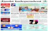 Jambi Independent edisi 14 Maret 2009