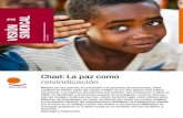 Chad: La paz como reivindicación