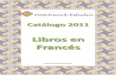 Catálogo 2011 Libros en Francés