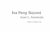 Isa Pang Bayani (Presentation)