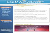 CEED Newsletter Décembre 2011