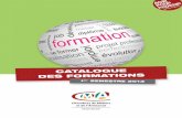 Catalogue des formations de la CMA 74 - 1er semestre 2013