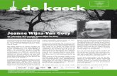 De Kaeck (maart 2012) - ACW Nieuwsbrief Wilrijk