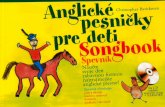 Anglické pesničky pre deti - Songbook