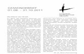 Gemeindebrief der evangelsischen Kirchengemeinde Sillenbuch August bis Oktober 2011