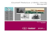Gustaf Retzius (1842-1919) - Biografi