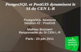 PostgreSQL et PostGIS dynamisent le SI du CEN LR