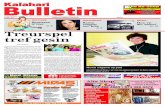 Kuruman Bulletin 23 Mei 2013