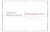 Giulio Marzaioli - Quaderni