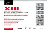 XIII Konferencja Lean Management