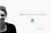 Edurne Kortabarria´s personal portfolio
