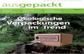 ausgepackt 3/2011 – Ökologische Verpackungen im Trend