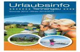 Urlaubsinfo 2013/2014 Tennengau