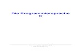Die Programmiersprache C