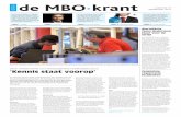 de MBO krant - nummer 17 - september 2011