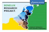 Benelux Research Project | Deelnemers brochure