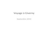 Voyages à Giverny