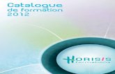 Horisis Conseil - Catalogue de Formation 2012
