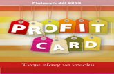 Profit Card - Júl 2013