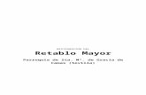Retablo Mayor