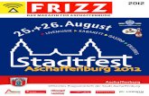 Stadtfestguide Aschaffenburg 2012