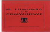 Lumumba et le communisme (Jules Chome)