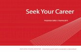 Brosura Seek Your Career 2011