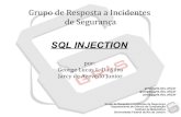 Apresentação sobre SQL Injection.