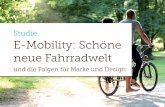 E-Mobility Studie: Schöne neue Fahrradwelt