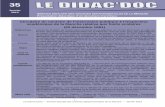 Didac'doc n°35 - les bataillons scolaires