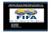 FIFA: For the Good of the Game