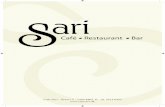 Cafe Sari - Menukort - Sep 10
