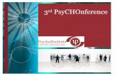 3rd PsyCHOnference - Abstracts