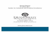2010-2011 Annual Report - Center for Scholarly and Creative Excellence