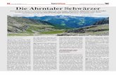 Die Ahrntaler Schwärzer - Tageszeitung - 20.07.2012