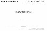 YAMAHA PRESTIGE - LISTA PRECIOS DICIEMBRE 2011