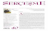 Sercesme Dergisi, Sayı 40, Nisan 2008