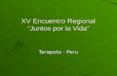 XV EncuentroRegional