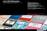 archithese 4.11 - Architekturkritik / Critism – 40 Jahre archithese
