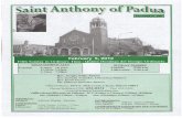 St. Anthony of Padua Weekly Bulletin - February 05, 2012