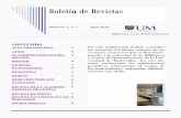 Boletín de Revistas nº1