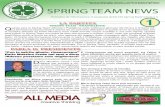 Spring Team News - N.1