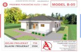 MODEL B-5 by ALIQUANTUM DOO,  kuce, projekt, projekt, house plans, house designs