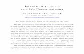 Introduction to the Nv Freemasonry