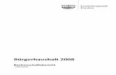Rechenschaftsbericht Bürgerhaushalt Potsdam 2008