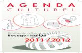 Agenda Culturel 2011/2012 Bocage Hallue