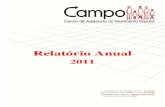 Relatório Anual  Campo 2011