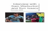 Interview with Tom Isaacs and Sam Warburton
