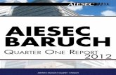AIESEC Baruch Quarter 1 Report (2012)