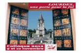 colloque Lourdes 2012